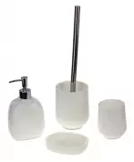  Набор аксессуаров для ванной комнаты "SNOWFLAKE" PH10980, 4 предмета
