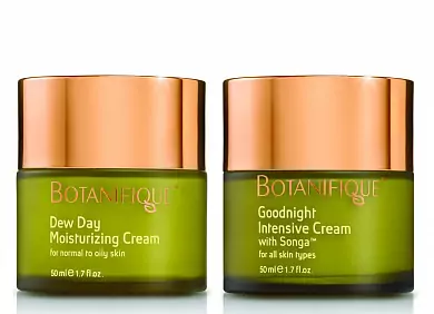 Набор: дневной крем Dew Day Moisturizing Cream и крем Goodnight Intensive Cream - For All Skin Types. (Израиль)