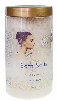 Соль для ванн Мертвого моря от DR.MUD, 1200 г (Израиль)