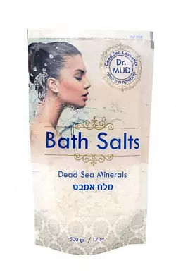 Соль Мертвого моря для ванн от DR.MUD, 500 г (Израиль)