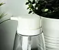 Дозатор для жидкого мыла "WHITE GLASS" PH10929